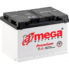 Аккумулятор A-Mega Premium 6СТ-74-А3 М5 R+