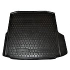 Коврик в багажник для Skoda Octavia III A7 лифтбек (без бокса усилит.) мягкий (Avto Gumm)