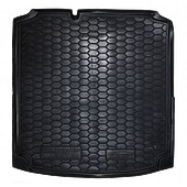 Коврик в багажник для Volkswagen Jetta VI TOP (без ушей), мягкий (Avto Gumm)