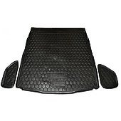 Коврик в багажник для Volkswagen Passat B8 седан мягкий (Avto Gumm)