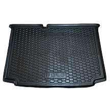 Коврик в багажник для Volkswagen Polo V хэтчбек, мягкий (Avto Gumm)