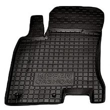 Коврик водительский для Nissan Qashqai I (Avto-Gumm)