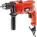 Фото 1 - Электроинструмент Дрель ударная Black&Decker KR504RE-XK
