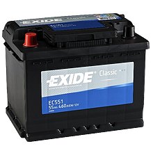 Аккумулятор Exide Classic 55Ah EC550 R+