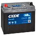 Фото 1 - Автомобильные аккумуляторы Exide Excell 45Ah EB455 с тонкими клеммами
