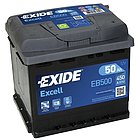 Аккумулятор Exide Excell 50Ah EB500 R+