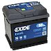 Фото 1 - Автомобильные аккумуляторы Exide Excell 50Ah EB500