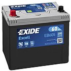 Аккумулятор Exide Excell 60Ah EB605 L+