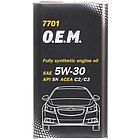 Mannol 7701 OEM for Chevrolet Opel 5W-30
