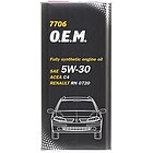 Моторное масло Mannol 7706 OEM for Renault Nissan 5W-30