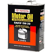 Моторное масло Toyota Motor Oil SN/CF 5W-30
