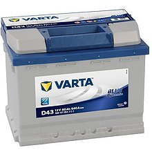 Аккумулятор Varta Blue Dynamic 60Ah D43 L+
