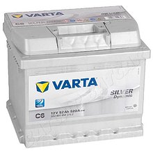 Аккумулятор Varta Silver Dynamic 52Ah C6 R+